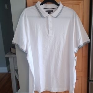 New Michael kors white polo